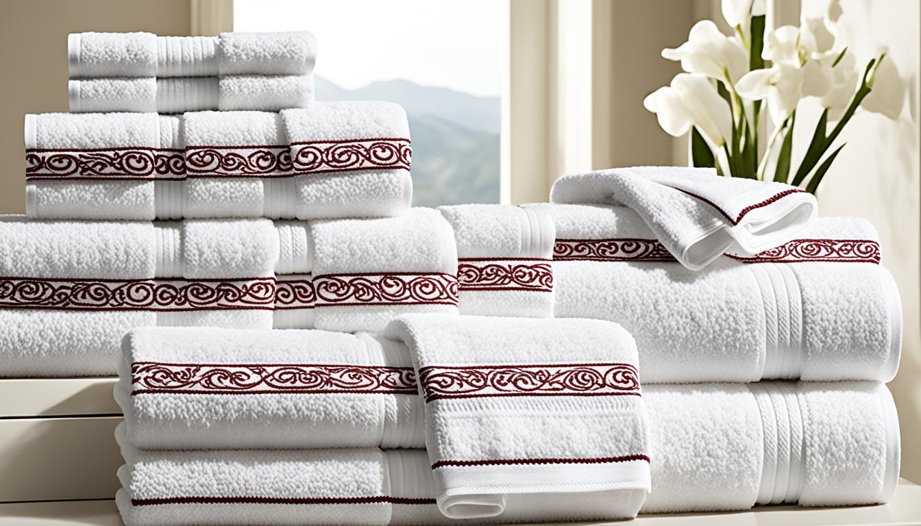 Ręczniki z haftem